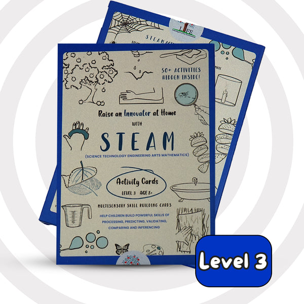 STEAM Activity Cards – Level 3 (Age 8+)