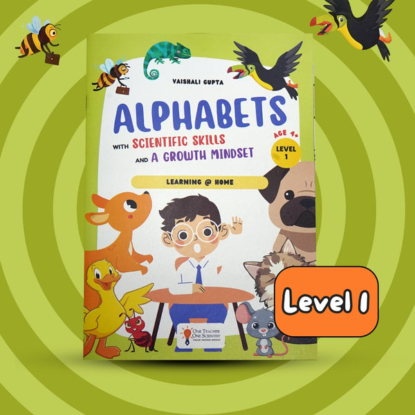 Alphabets Activity Book - Level 1 (Age 3–6)