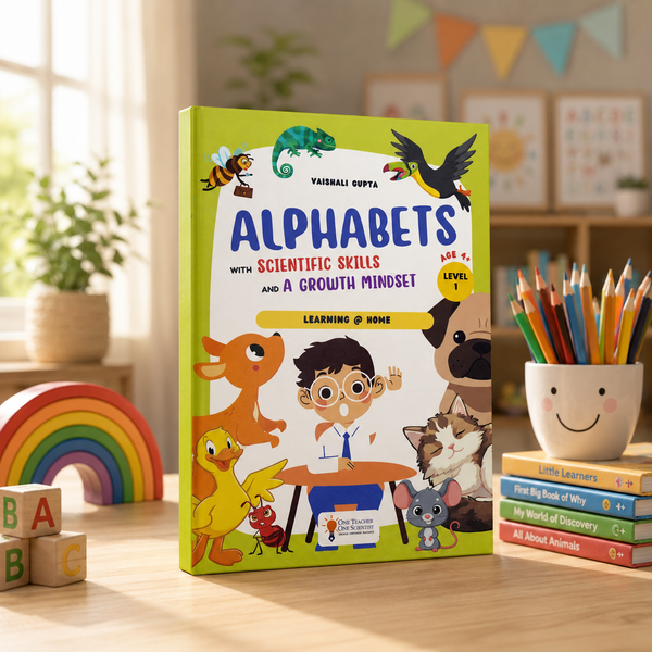 Alphabets Activity Book - Level 1 (Age 3–6)