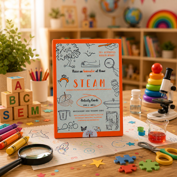 STEAM Activity Cards: Level 2 (Age 6-8)